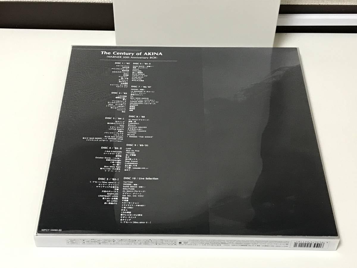 Amazon.co.jp: 中森明菜「The Century of AKINA -Warner 30th